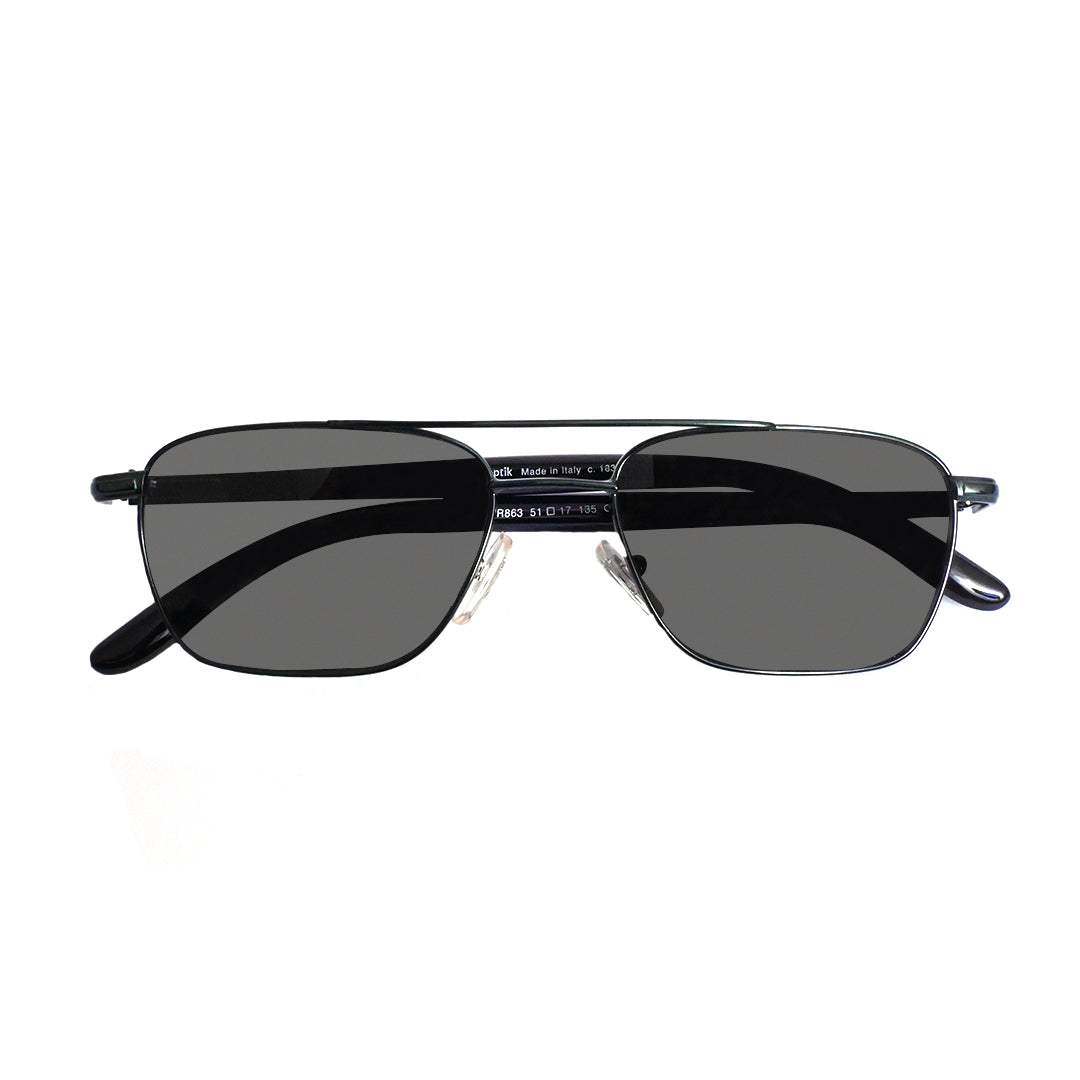 Revival R-863 - Unisex Aviator Frame Sunglass