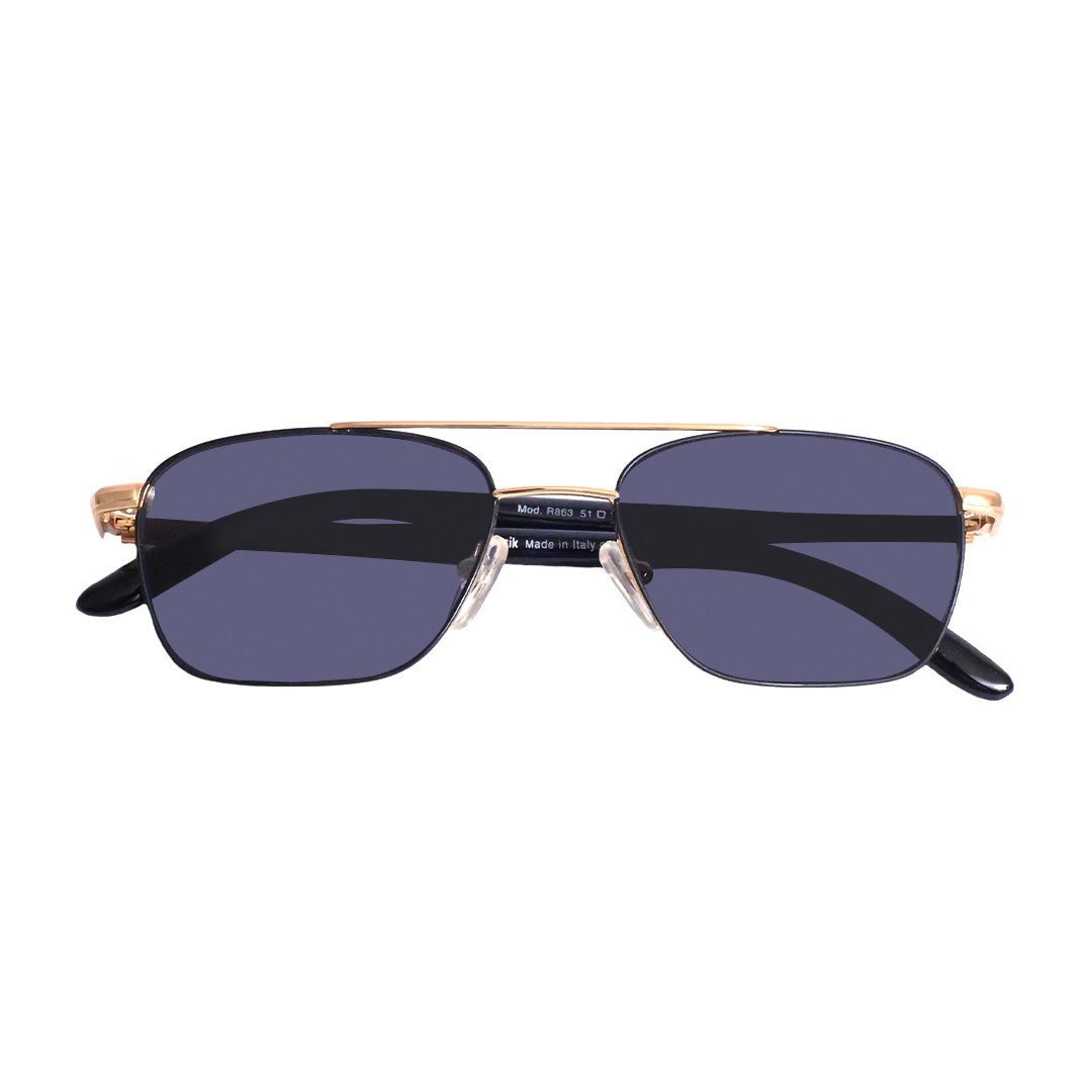 Revival R-863 - Unisex Aviator Frame Sunglass
