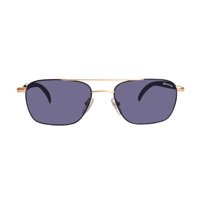 Revival R-863 - Unisex Aviator Frame Sunglass